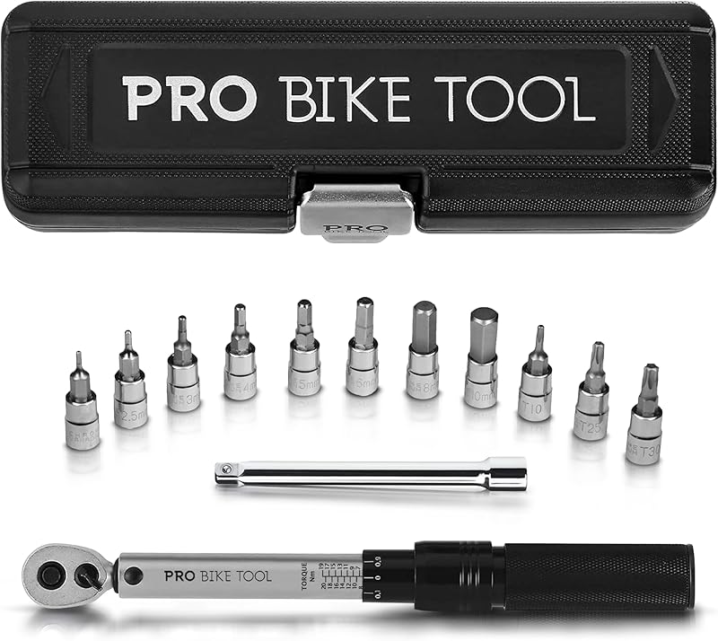 Pro Bike Tool Torque Wrench Extension Bar and Storage Box